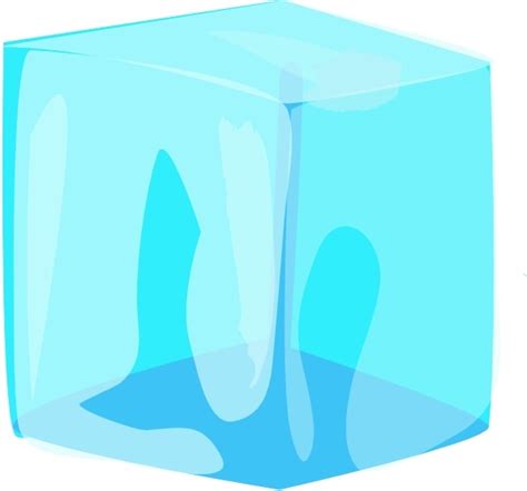 Ice Cube clip art Free vector in Open office drawing svg ( .svg ) vector illustration graphic ...