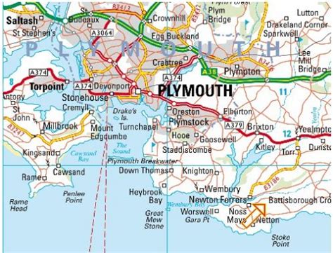 Plymouth Map