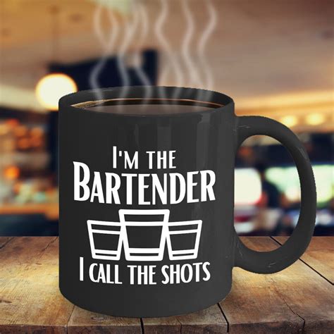 Bartender Gifts for Men, Bartender Mug, Gift for Uncle From Niece, Support Your Local Bartender ...