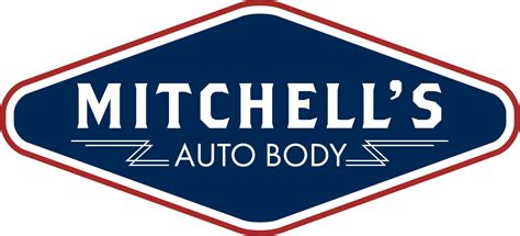 Mitchell's Auto Body Shop Logo Design | Igoe Creative : Igoe Creative