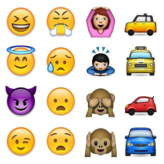 Emoji unicode characters for use on the web