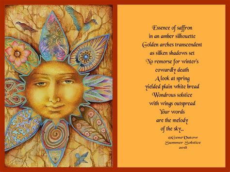 Summer Solstice Blessing Poem : Yesterday June 21 Marked The Summer Parker J Palmer Facebook ...