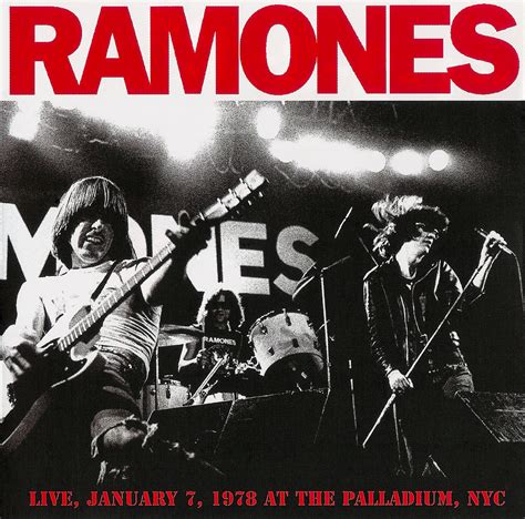 White Trash Soul: The Ramones - "Live, January 7, 1978 At The Palladium ...