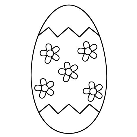 Large Easter Egg Coloring Pages at GetColorings.com | Free printable colorings pages to print ...