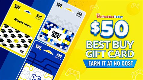 Free $50 Best Buy Gift Card | GetFreebiesToday.com