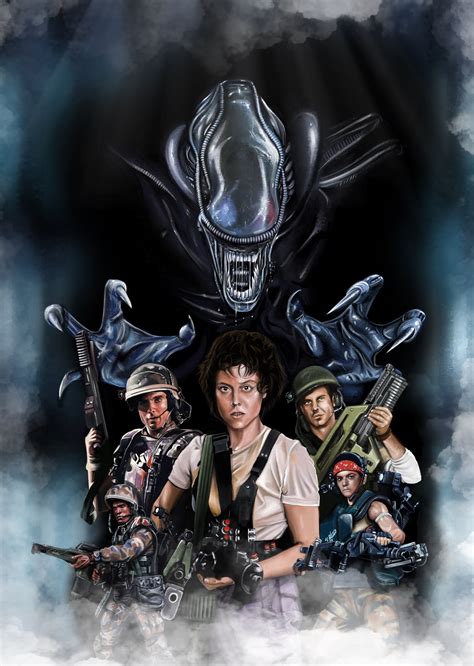 Aliens fan Art - Etsy