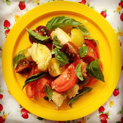 italian tomato & bread salad - my lovely little lunch box