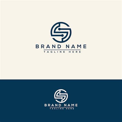 Premium Vector | Gs logo design template vector graphic branding element.