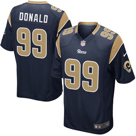 Youth Los Angeles Rams Aaron Donald Nike Navy Game Jersey