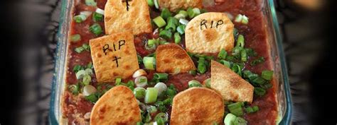 Graveyard Taco Dip Recipe |Taco Dip with Salsa |Sour Cream