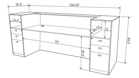 Round Reception Desk Dimensions - Image to u