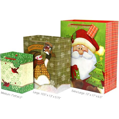 Christmas Gift Bags Bulk