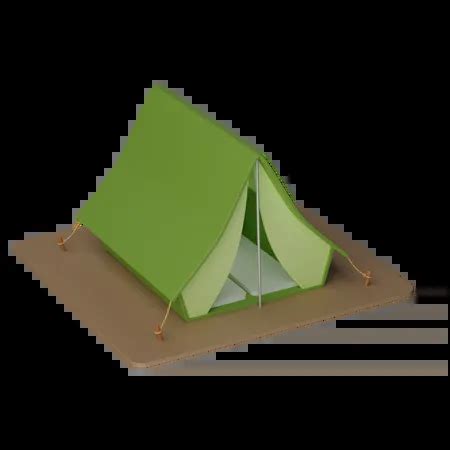 Tent 3D Illustration download in PNG, OBJ or Blend format