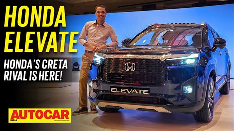 2023 Honda Elevate - New Honda SUV is here to take on the Hyundai Creta ...