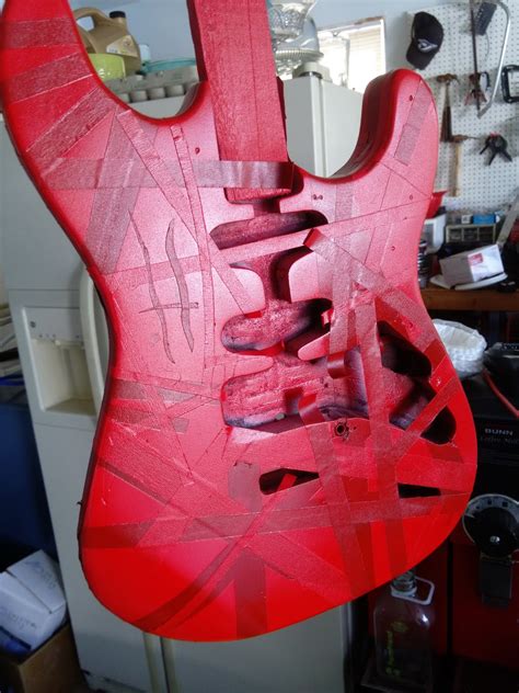 Frankenstrat Stripe Template