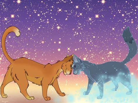 Firestar Bluestar in Starclan by Shujja37 on DeviantArt