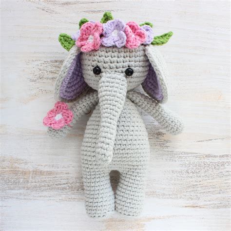 Cuddle Me Elephant Crochet Pattern - printable PDF – Amigurumi Today Shop