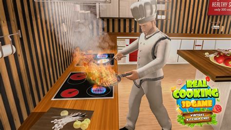 Real Cooking Game 3D - Virtual Kitchen Chef- Android GamePlay Trailer - YouTube