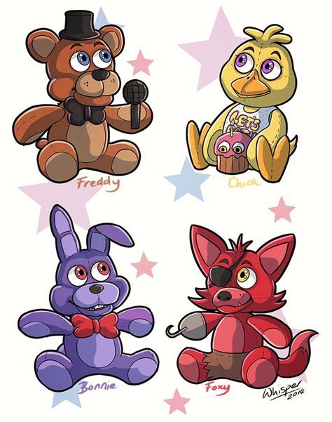 Five Nights at Freddy's Fan Art: Cute FNAF Characters | Fnaf characters ...