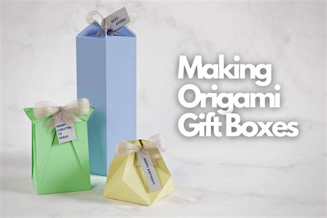 Online Making Origami Gift Boxes Course · Creative Fabrica