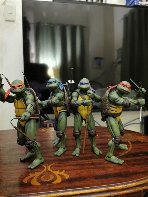 Ninja Turtles Action Figures Set (Authentic), Hobbies & Toys, Toys & Games on Carousell