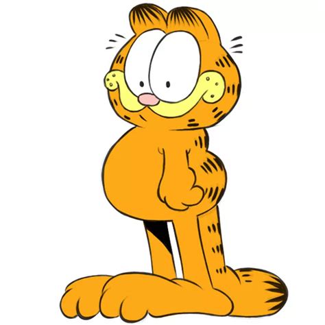 How to Draw Garfield - Easy Drawing Art