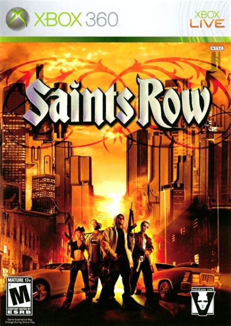 Saints Row (2006) Xbox 360 box cover art - MobyGames