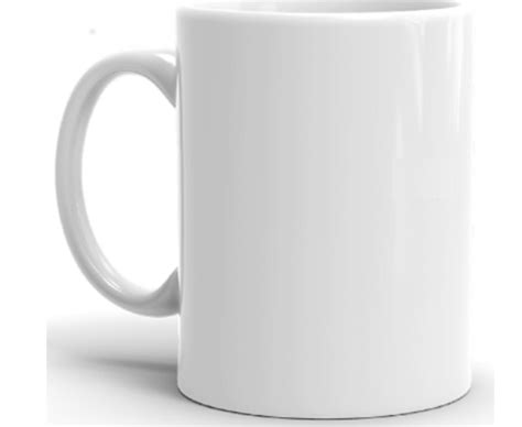 1pc QUAFF Printable Mug Sublimation Printing Plain White Coffee Mug 11 ...