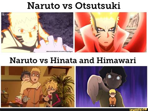 Naruto vs Otsutsuki Naruto vs Hinata and Himawari - iFunny