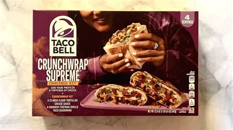 Taco Bell At Home Crunchwrap Supreme Cravings Kit Vs The Restaurant Version: Which Is Better?