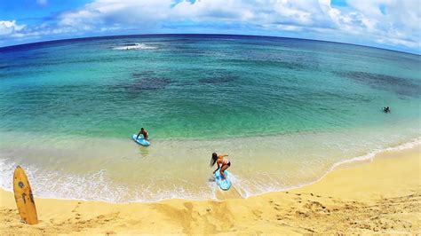 Sand Surfing at Sunset Beach, North Shore Oahu - YouTube