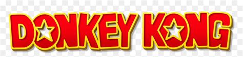 Donkey Kong Logo Original, HD Png Download - vhv