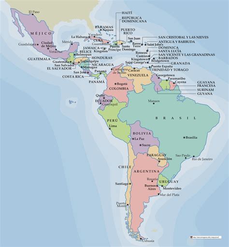 Mapa Interactivo America Latina - Diners Drive-Ins And Dives Map