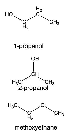 How many constitutional isomers does C3H8O have? | Homework.Study.com