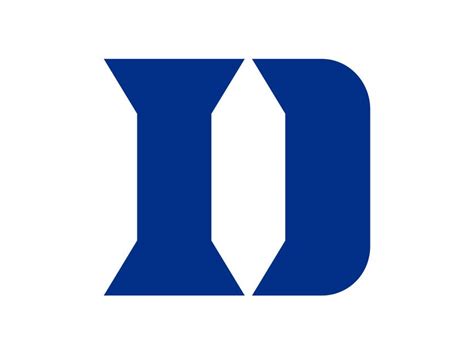 Duke Blue Devils Letter D Logo PNG vector in SVG, PDF, AI, CDR format