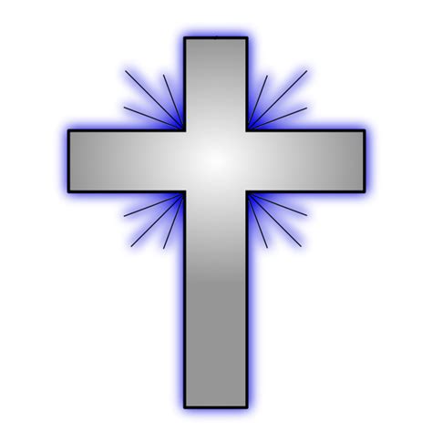 Vector illustration of a Christian cross | Free SVG