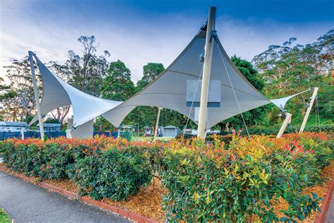 Tensile Canopy improves shade, protects amenities - Fabric Architecture Magazine