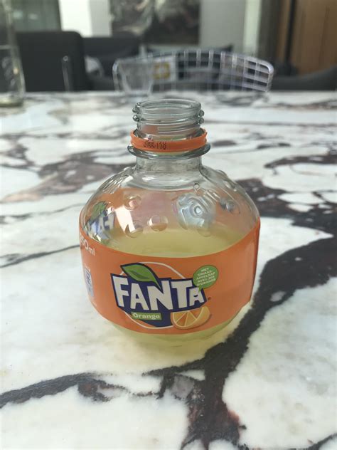 The way this Fanta bottle is shaped like an orange. : r/mildlyinteresting