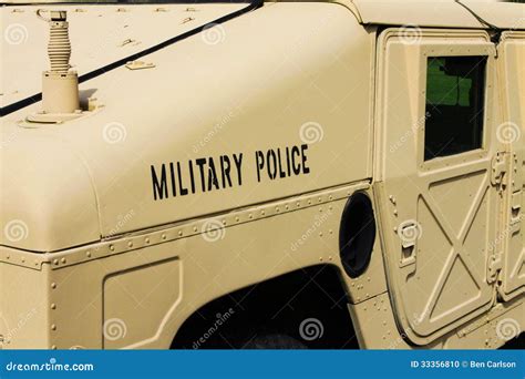 Military Police Humvee stock photo. Image of humvee, window - 33356810