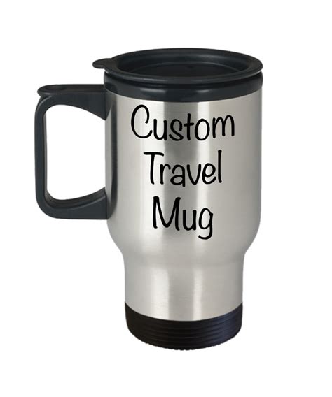 Custom Travel Mug Personalized Travel Mug Stainless Steel | Etsy