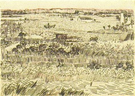 Harvest Landscape, 1888 - Vincent van Gogh - WikiArt.org