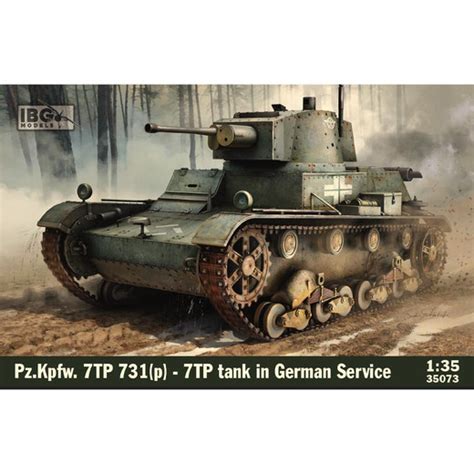 IBG 35073 Pz.Kpfw. 7TP 731(p) - 7TP Tank 1:35 Model Kit - Jadlam Toys & Models - Buy Toys ...