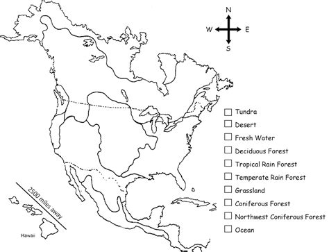 Biome Map Coloring Worksheet Answer Key Coloring Pages