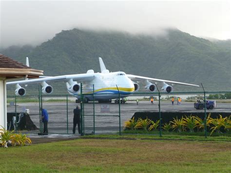 Buran-Energia Landing of the An-225 at the Samoa’s islands