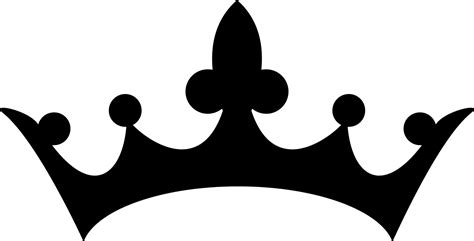 Queen Black Crown PNG Transparent Photo