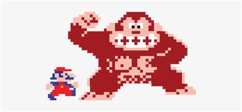 Donkey Kong - Donkey Kong Arcade Sprite - 508x302 PNG Download - PNGkit