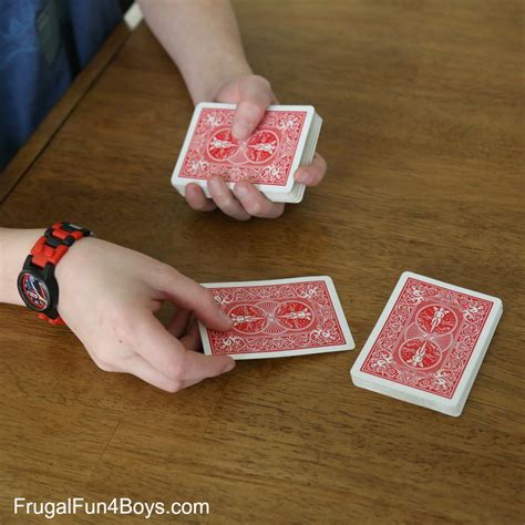 Three Awesome Card Tricks for Kids - Frugal Fun For Boys and Girls