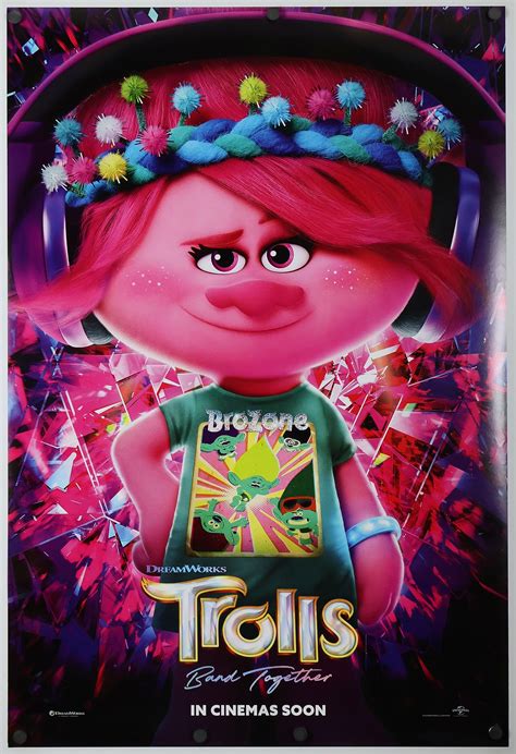 Amazon.com: TROLLS 3 BAND TOGETHER MOVIE POSTER 2 Sided ORIGINAL INTL Style B 27x40 ANNA ...