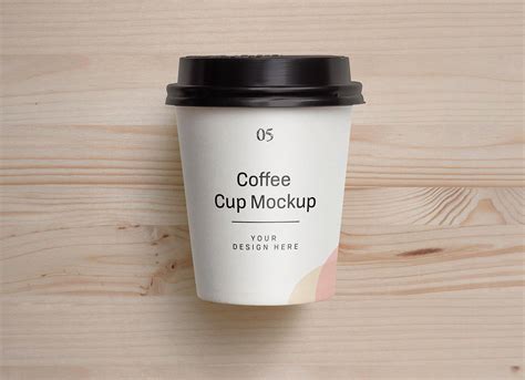 Free Small Paper Coffee Cup Mockup PSD - Good Mockups