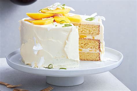 Mango And Coconut Three Milk Cake Recipe